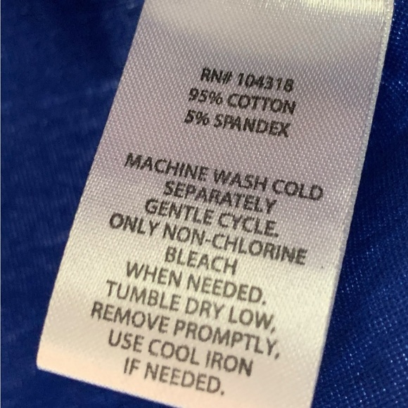 New! Derek Heart short sleeve blouse, puff sleeves, cotton, girl's small - Picture 5 of 5